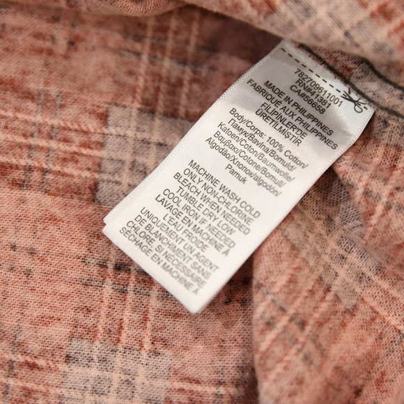 RRL CO Double RL Red Plaid Work Shirt S - Picture 7 of 8